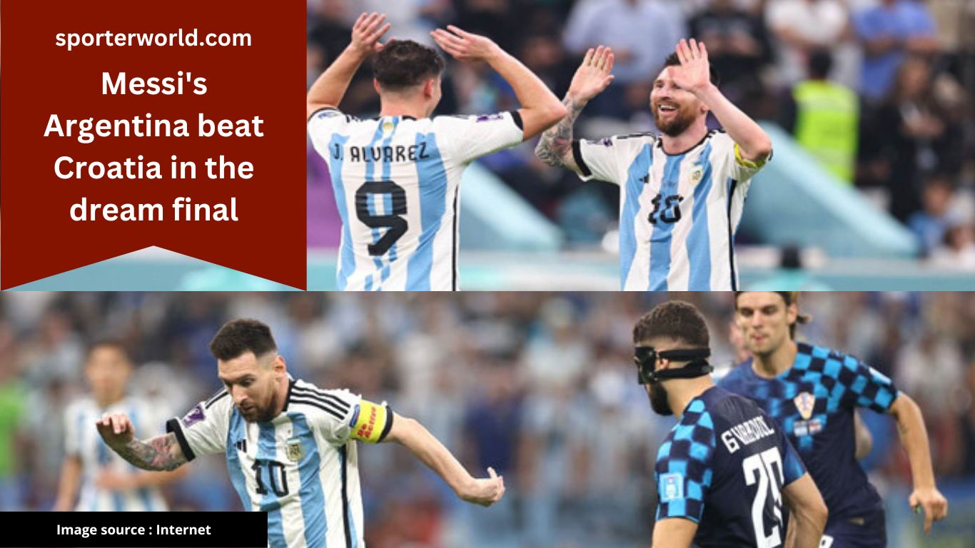 Messi-Alvarez magic Argentina in the final