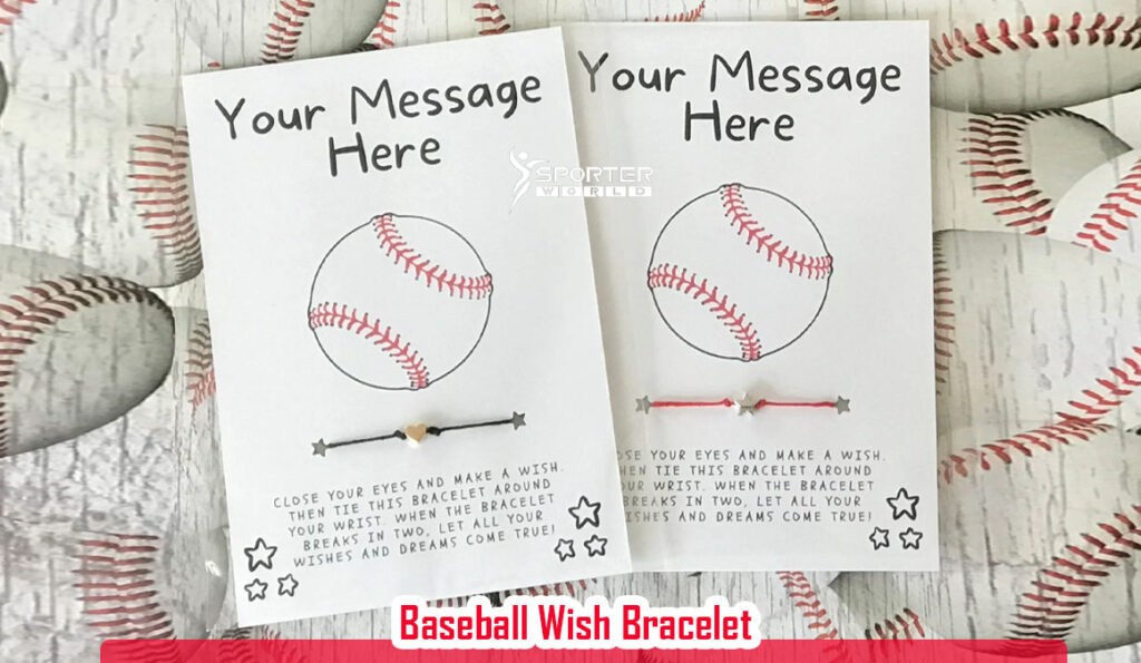 Baseball Wish Bracelet